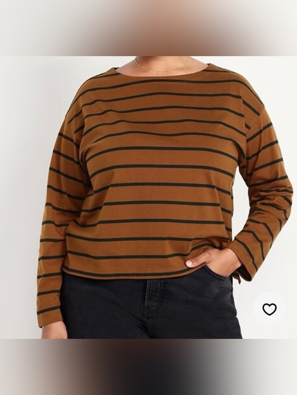 Old Navy LongSleeve Mariner Loose T-Shirt XXL NWT
